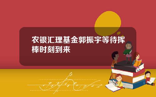 农银汇理基金郭振宇等待挥棒时刻到来