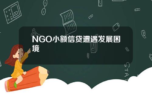 NGO小额信贷遭遇发展困境